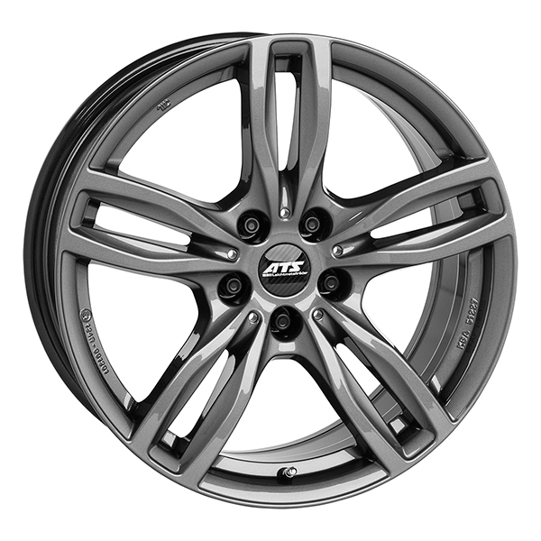 ATS Evolution G.Grey 8×17 5-120 E43 C72,5